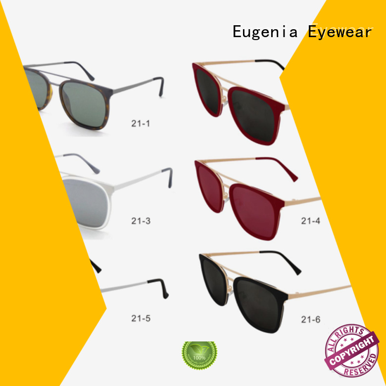 Защитные дизайнерские солнцезащитные очки Eugenia оптом, популярные, быстрая доставка