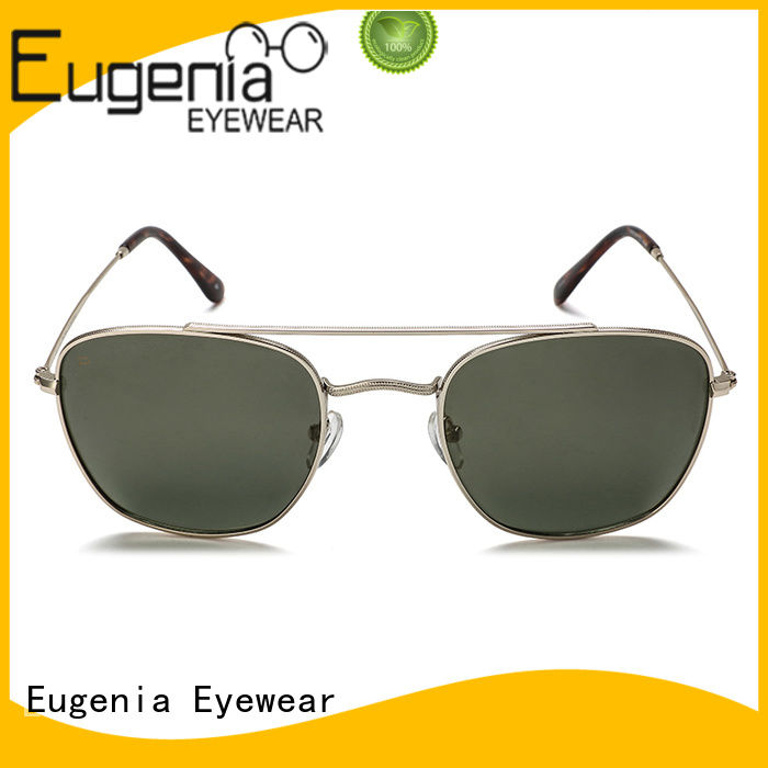 Eugenia wholesale fashion sunglasses clear lences fashion