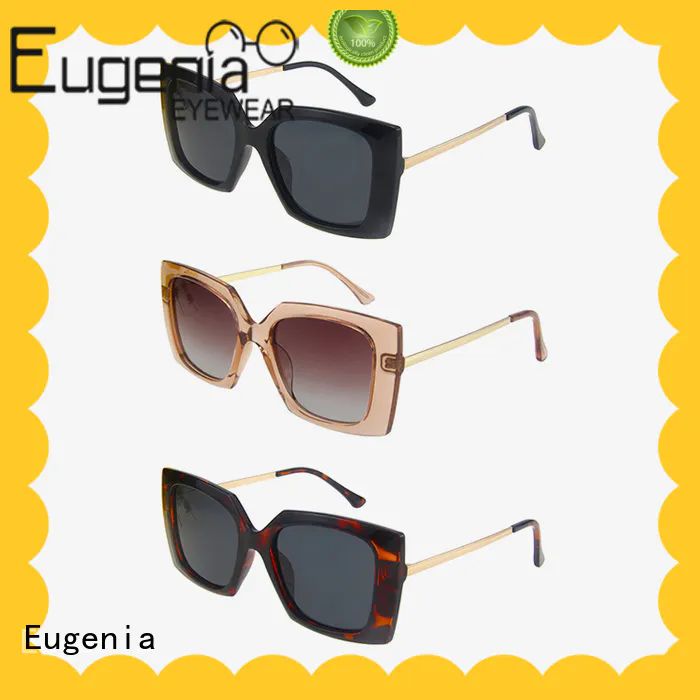 Eugenia custom colorful sunglasses in bulk comfortable fashion