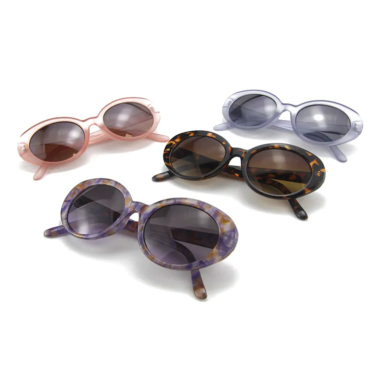 oem & odm round fashion sunglasses customized large capacity