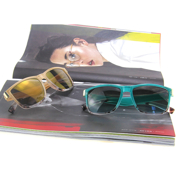 Augmented Wayfarer Square Sunglasses