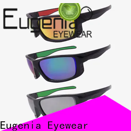 Eugenia wholesale biker sunglasses protective anti sunlight