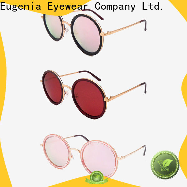 Eugenia one-stop round shape sunglasses free sample