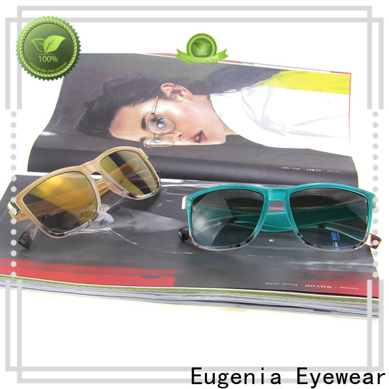 Солнцезащитные очки-авиаторы Eugenia в квадратной оправе, изготовление бесплатных образцов