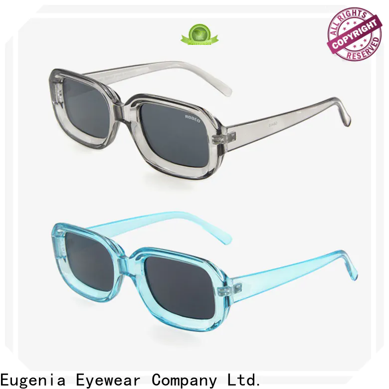 custom wholesale stylish sunglasses clear lences fashion