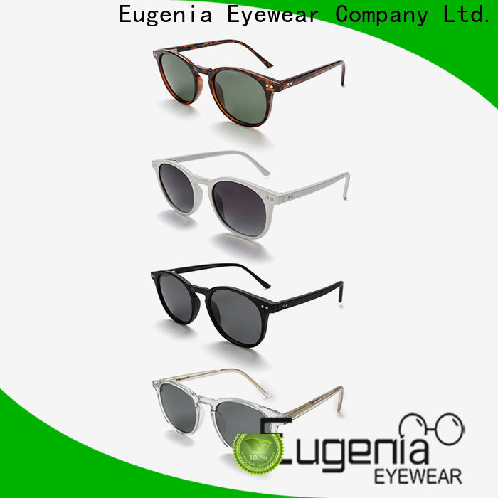 Eugenia stainless steel high fashion sunglasses free sample bulk suuply