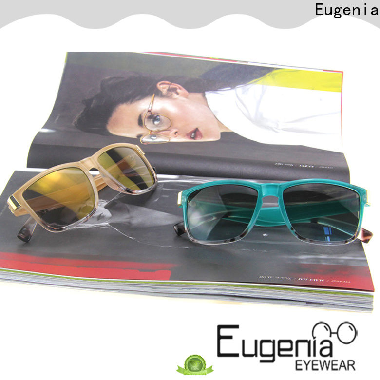 Eugenia oversized square frame sunglasses custom factory direct