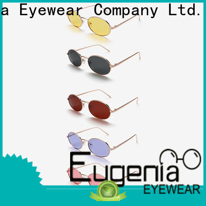 Eugenia oem & odm latest round sunglasses customized large capacity