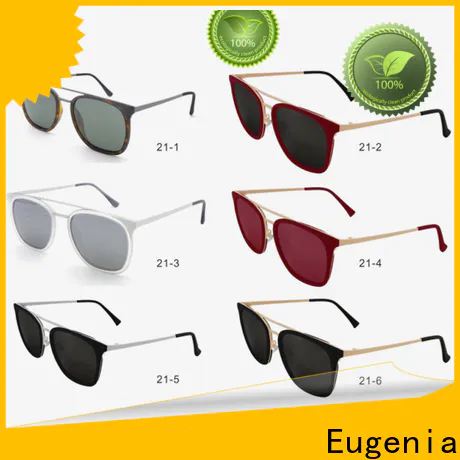 Eugenia wholesale luxury sunglasses clear lences fast delivery