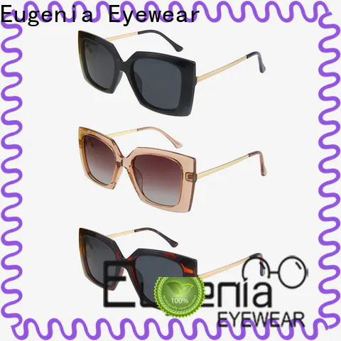 Eugenia wholesale polarized sunglasses clear lences fast delivery