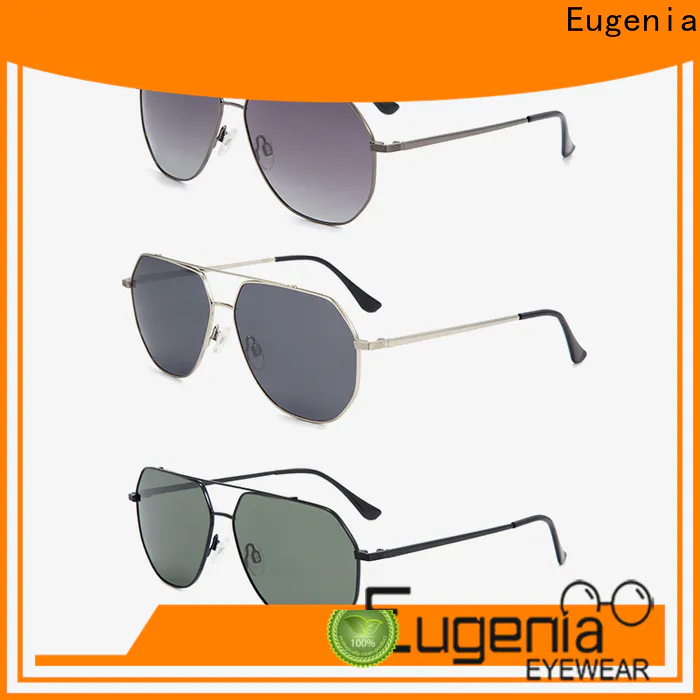 Eugenia big size sports sun glasses wholesale safe packaging