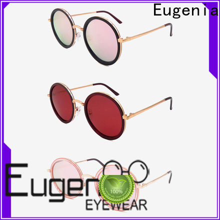 oem & odm round mirrored sunglasses high quality large capacity