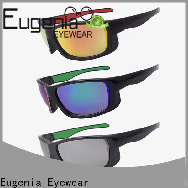 Eugenia wholesale baseball sunglasses double injection safe packaging