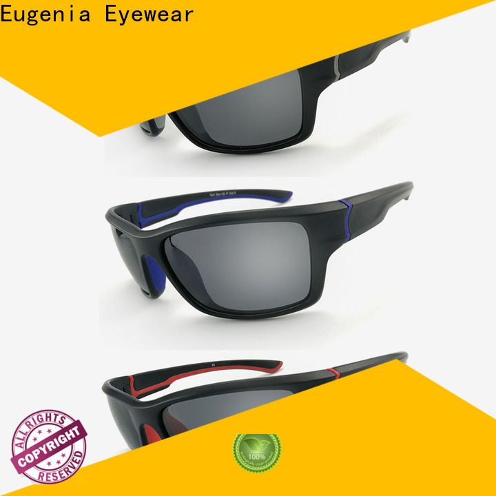 Eugenia sports sunglasses wholesale double injection safe packaging