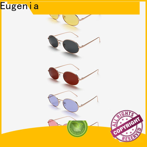 Eugenia stainless steel sunglasses distributor customized bulk suuply