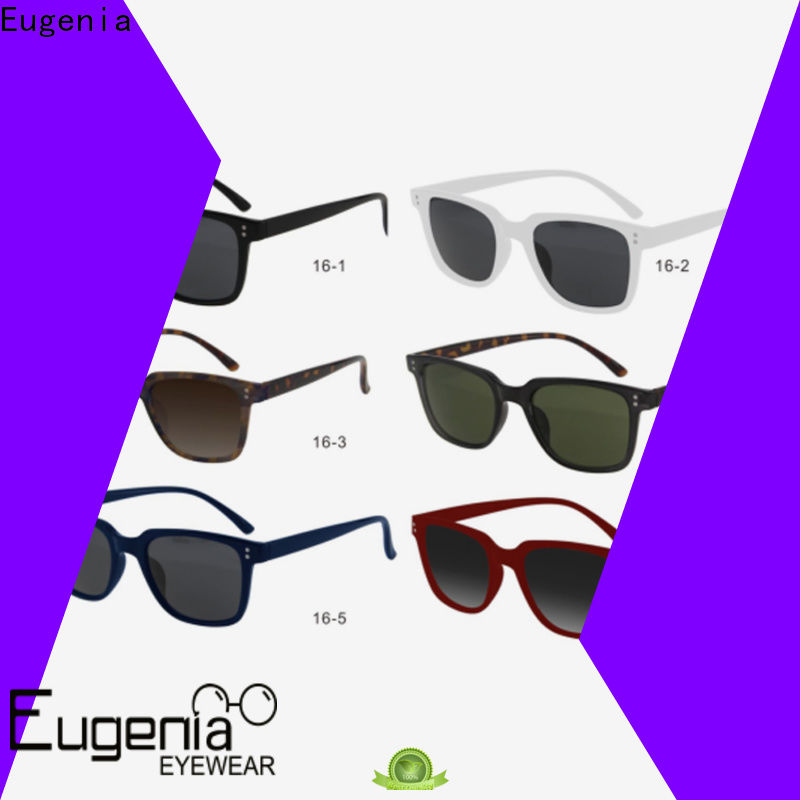 Eugenia wholesale stylish sunglasses clear lences best factory price