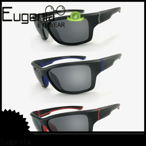 Eugenia high end sunglasses wholesale double injection anti sunlight