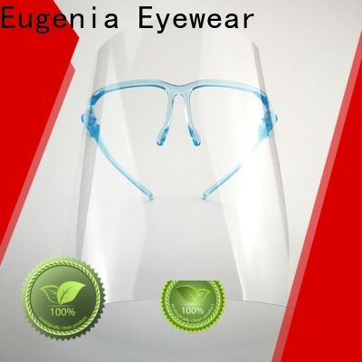Eugenia custom clear face shields competitive manufacturer