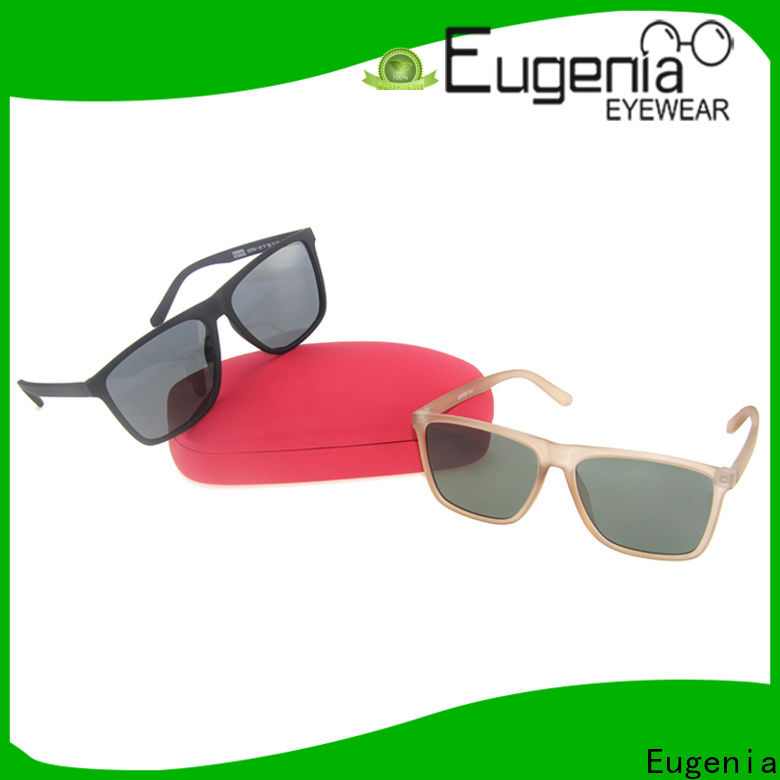 Eugenia durable fashion square sunglasses custom factory direct