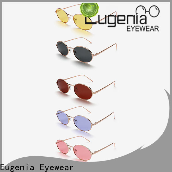 Eugenia stainless steel sunglasses distributor free sample best factory price