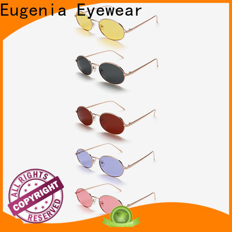 Eugenia round circle sunglasses customized bulk suuply