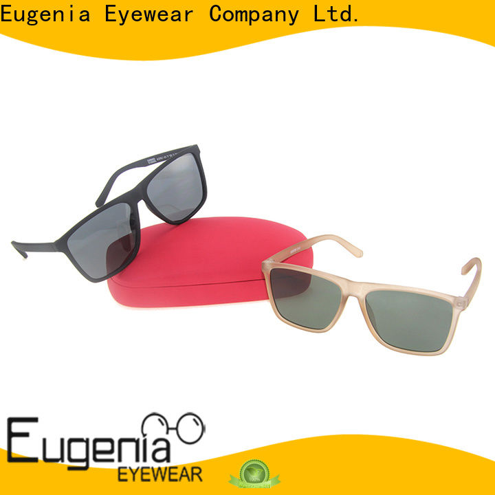 Eugenia value-added square frame aviator sunglasses free sample fabrication