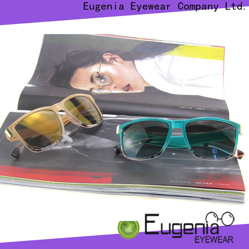 Eugenia fashion square sunglasses wholesale fabrication