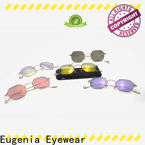 Eugenia unique sunglasses wholesale clear lences best factory price