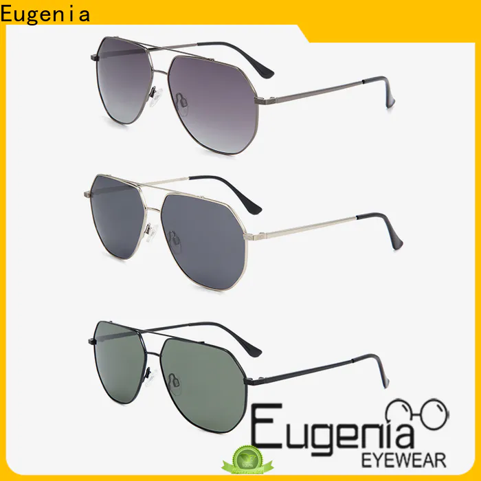 Eugenia Fashion Sports Sunglasses Wholesale Doble inyección Embalaje seguro