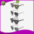 Eugenia stainless steel retro round frame sunglasses free sample large capacity