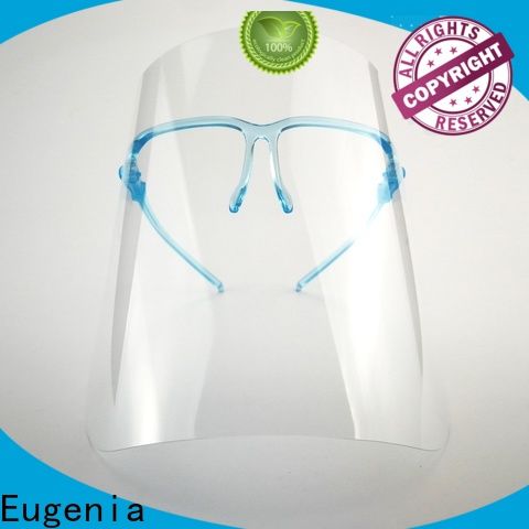 Eugenia wholesale clear face shields factory direct manufacturer