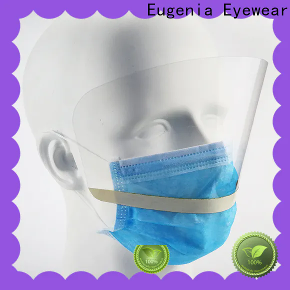 Eugenia custom anti fog face shield factory direct manufacturer