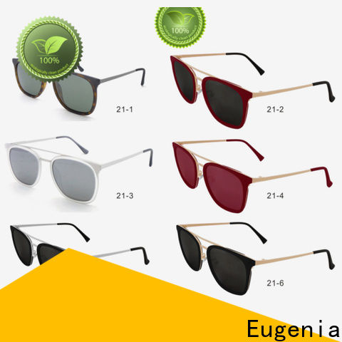 Eugenia light-weight wholesale luxury sunglasses clear lences fashion