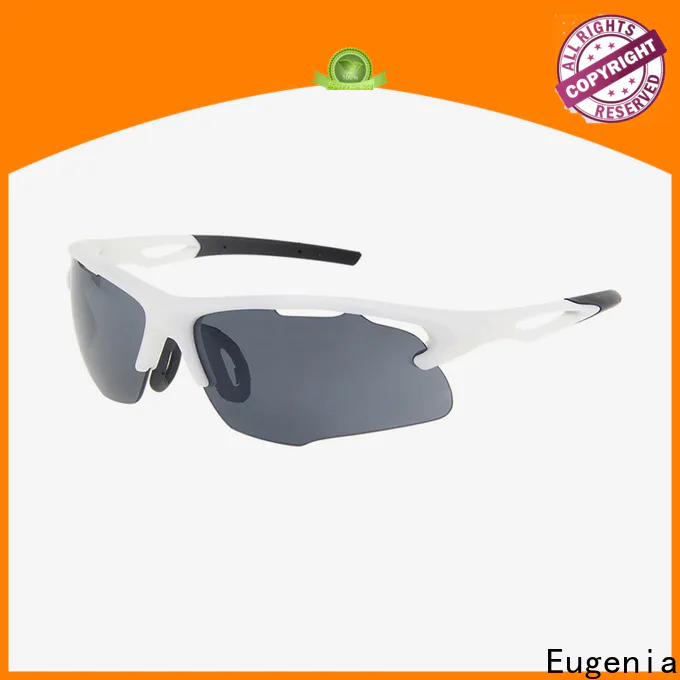 Eugenia wholesale sport sunglasses double injection anti sunlight