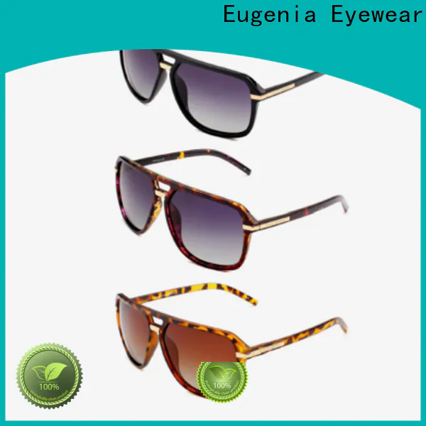 Eugenia Custom Wholesale Luxury Gafas de sol cómoda entrega rápida