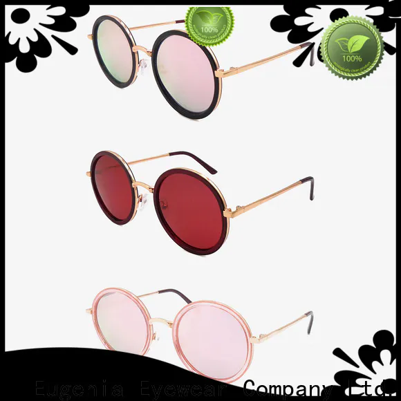 Eugenia round glasses sunglasses high quality best factory price