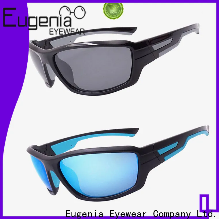 Eugenia big size athletic sunglasses wholesale safe packaging