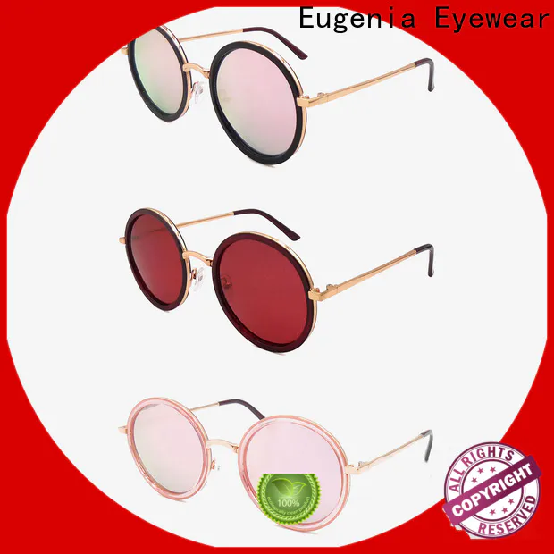 Eugenia stainless steel wholesale retro sunglasses high quality best factory price