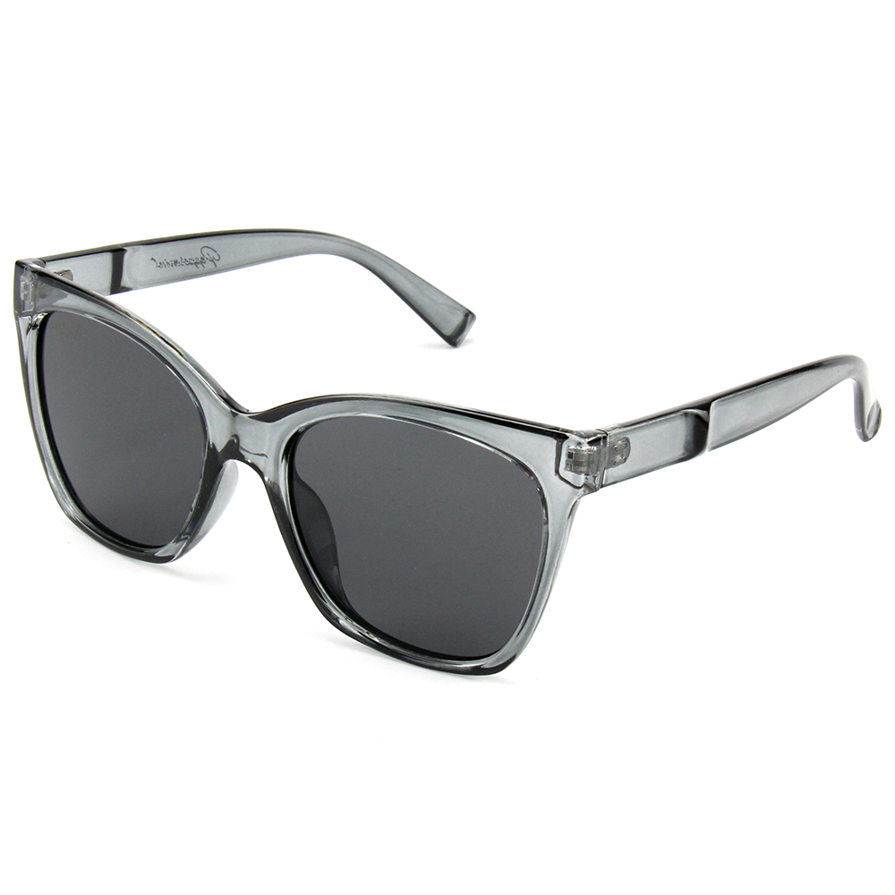 Gafas de sol de moda con montura grande para mujer PC polarizadas para conducir protección UV diseño elegante gafas de sol de gran tamaño