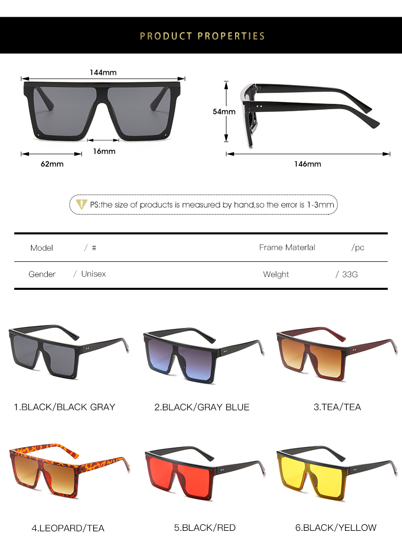 Eugenia unisex sunglasses in many styles  for promotional-1