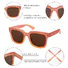 Eugenia high end unisex polarized sunglasses in many styles  for gift