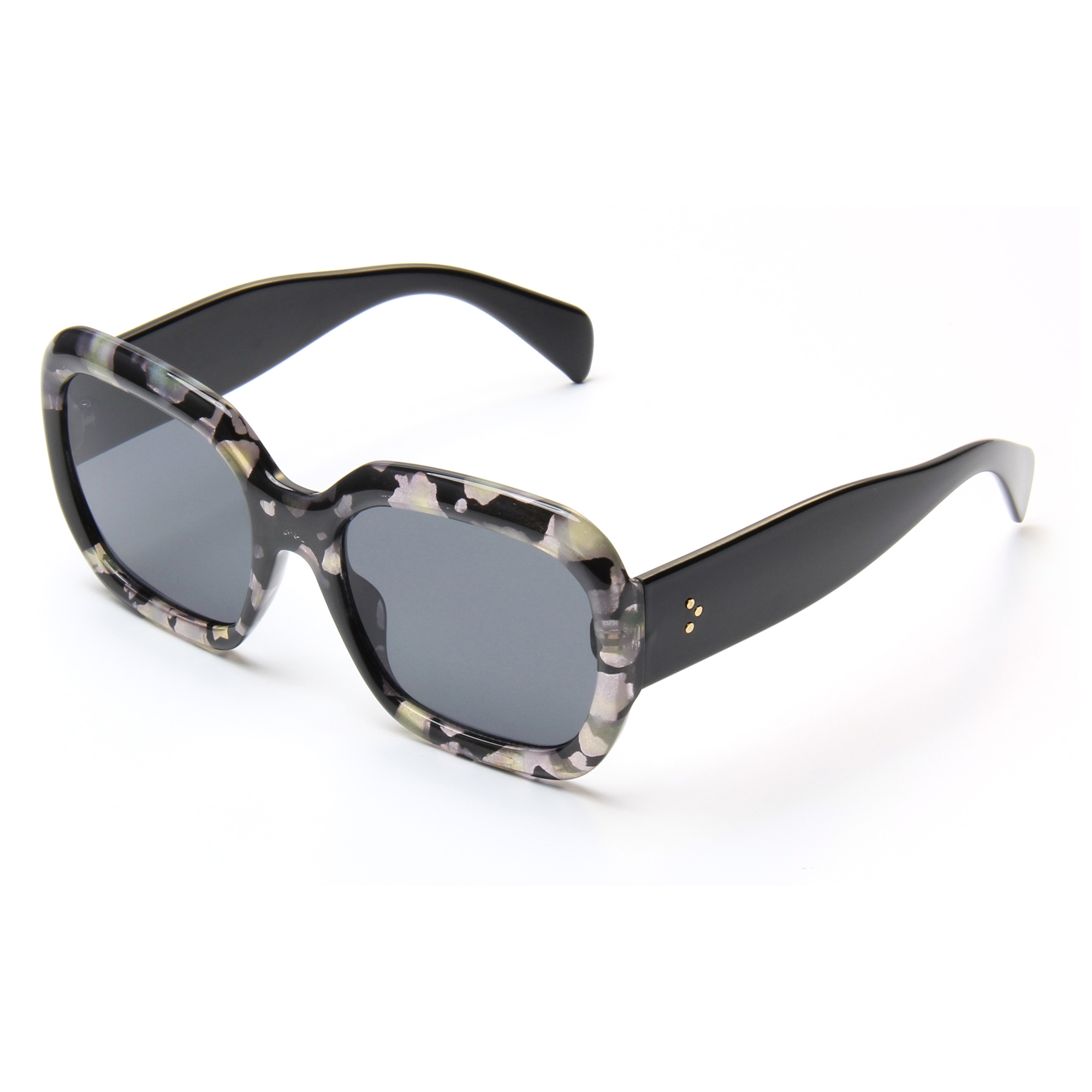 Gafas de sol cuadradas vintage de gran tamaño para adultos, gafas de sol coloridas de moda para mujer Uv400, 2021