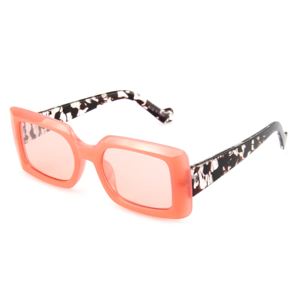 2021 Sunglasses Big Frame Fashionable Colorful Oversized Square Frame Womens Sunglasses