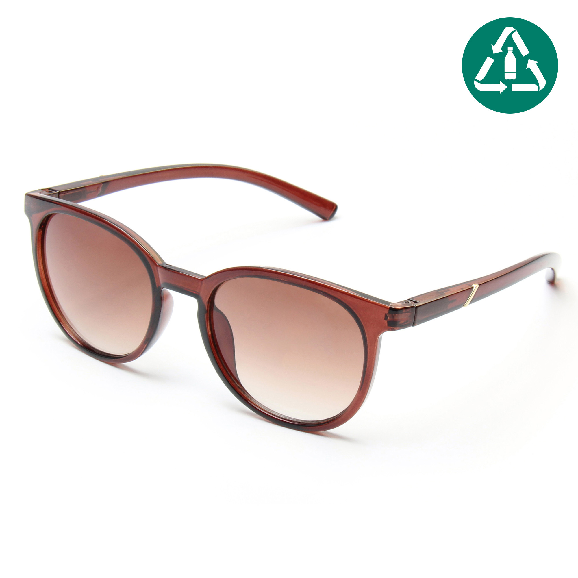 EUGENIA 2021 модные женские модные круглые солнцезащитные очки прозрачные брендовые солнцезащитные очки
