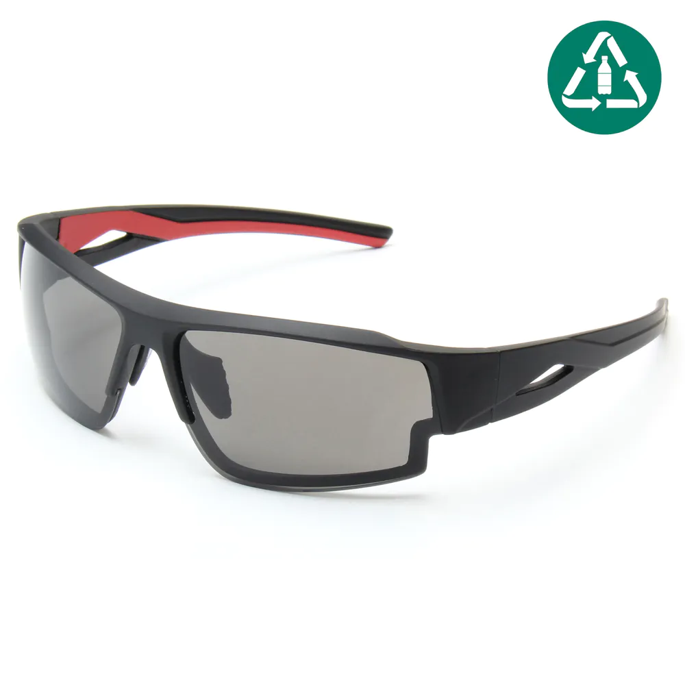 EUGENIA 100% RPCTG New Trendy Sun Shade Glasses Customized UV400 Cool Sport Sunglasses