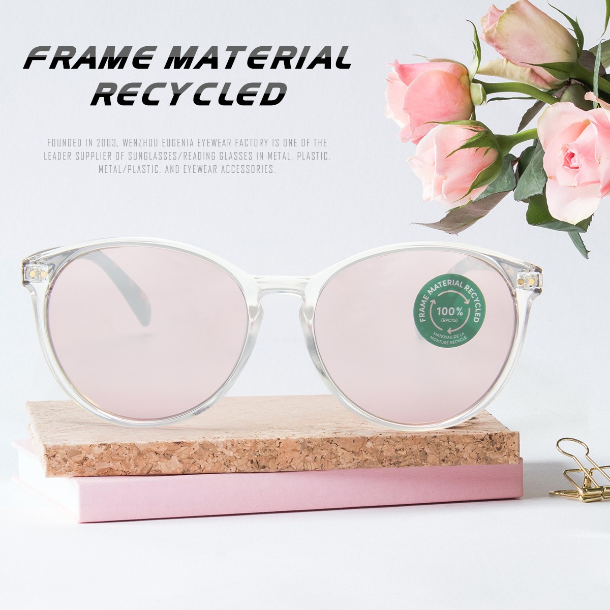 Eugenia low-cost environmentally friendly sunglasses overseas market for Decoration-1