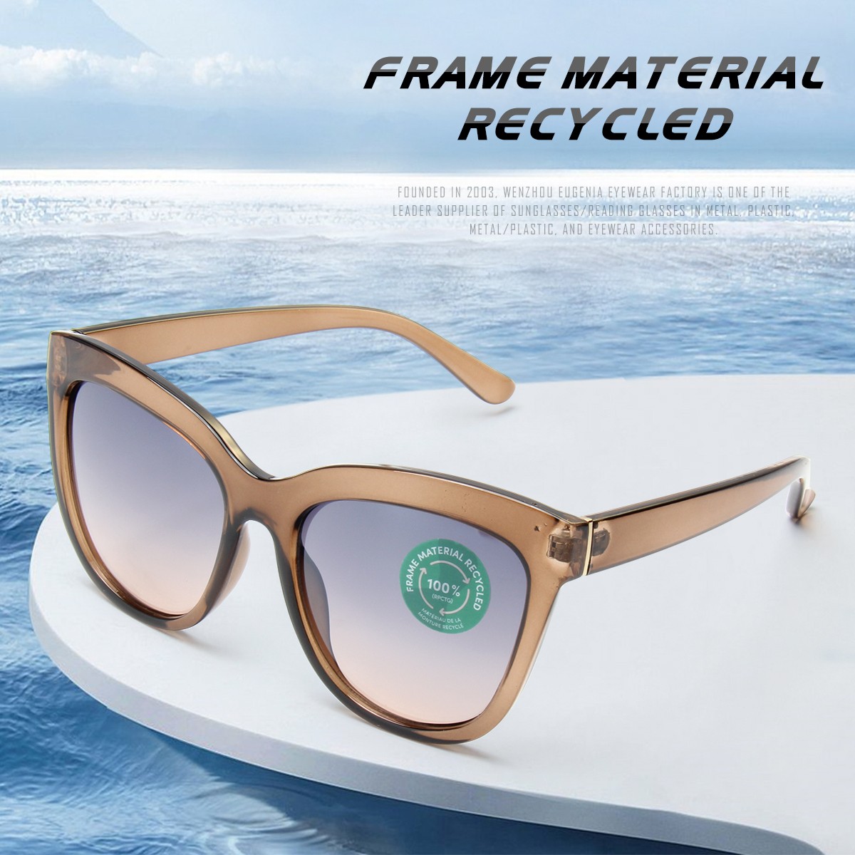 Eugenia eco friendly sunglasses for Eye Protection-1