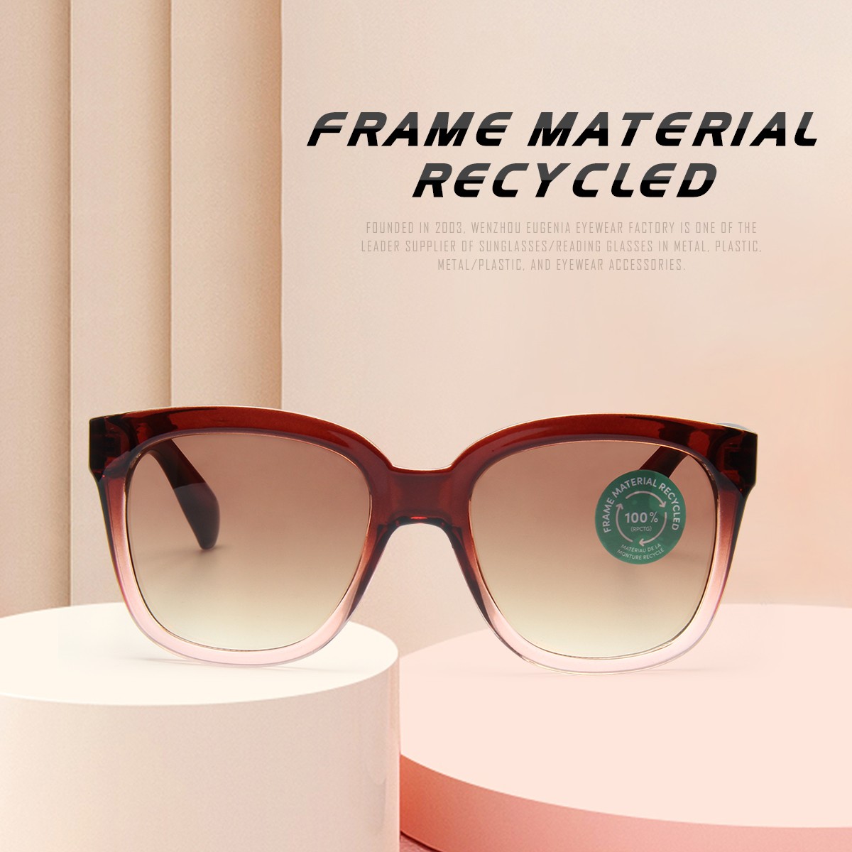 low-cost recycled sunglasses wholesale overseas market-1
