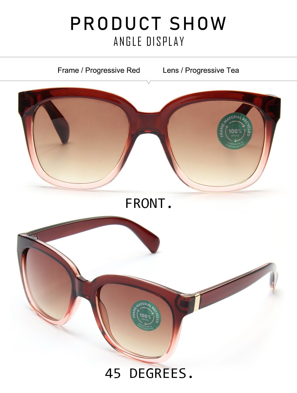 low-cost recycled sunglasses wholesale overseas market