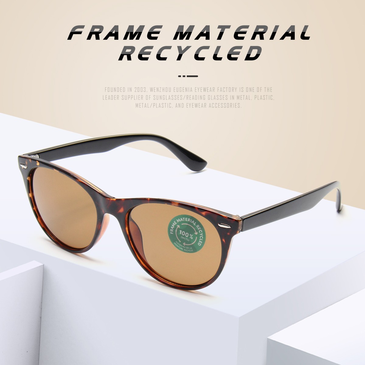 Eugenia environmentally friendly sunglasses for recycle-1